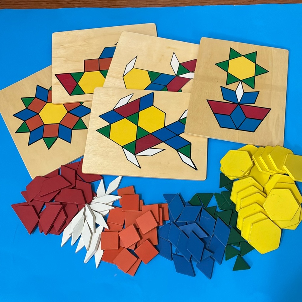 Melissa & Doug PATTERN BLOCKS & BOARDS